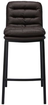 TPFLiving Barhocker Dundee Gestell schwarz Kunstleder